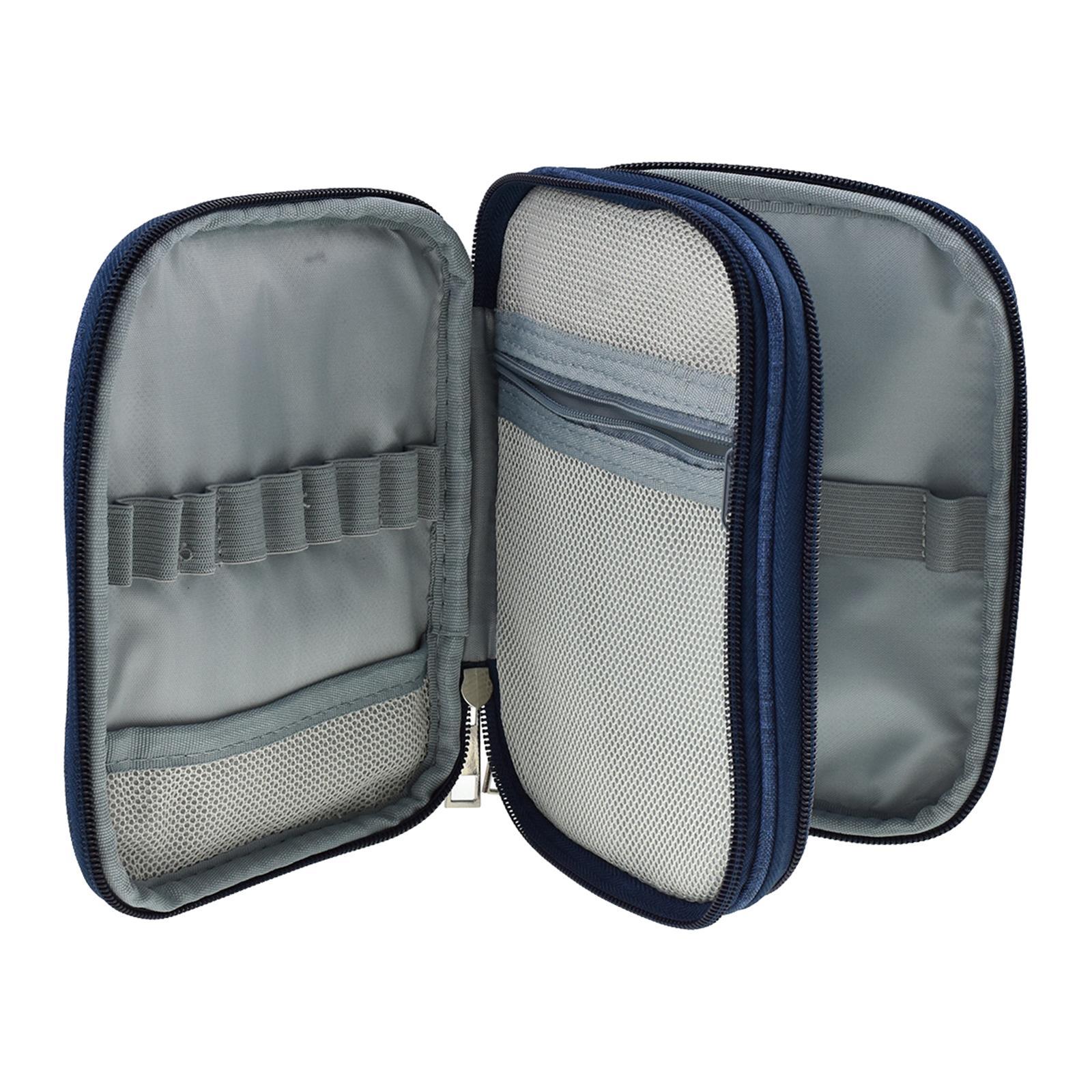 Travel Accessories Organizer Bag - Sac de rangement portable bleu pour