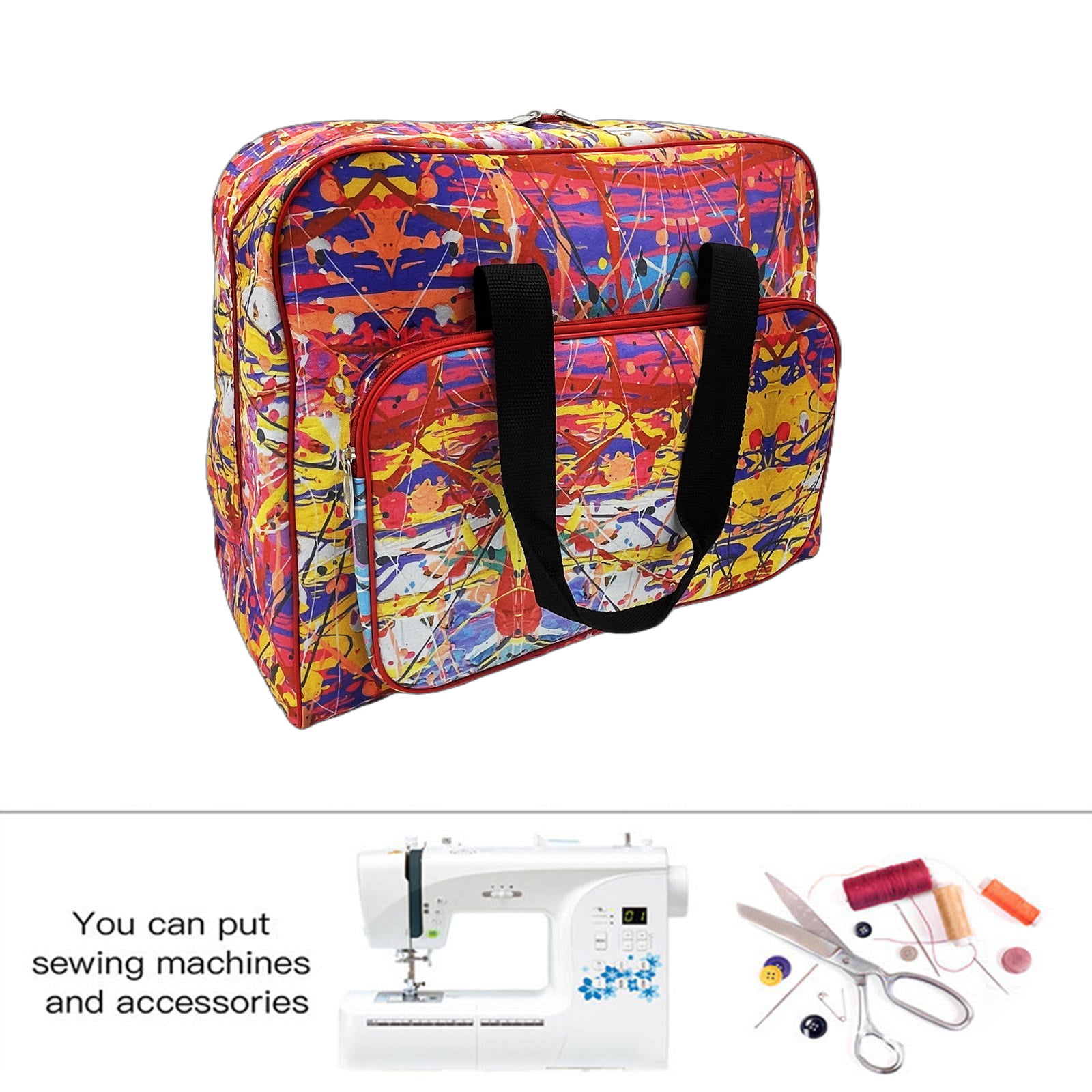 Travel Accessories Organizer Bag - Mallette de transport pour machine à