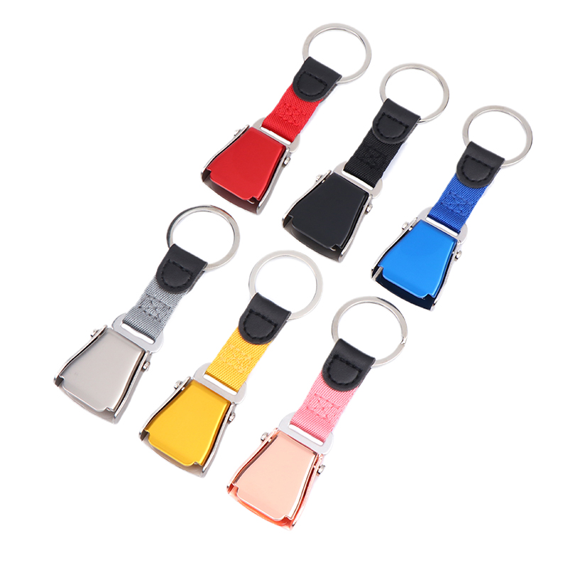 Travel Accessories India - Mini ceinture de sécurité d'avion, porte-clés,