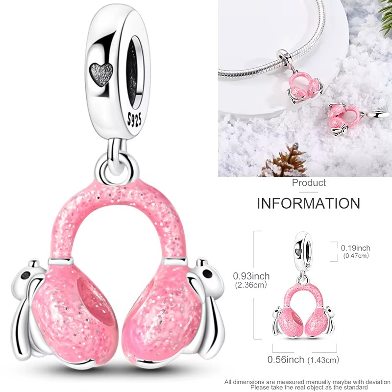 Perles de charme en argent ste - Travel Accessories Jewelry avis et prix