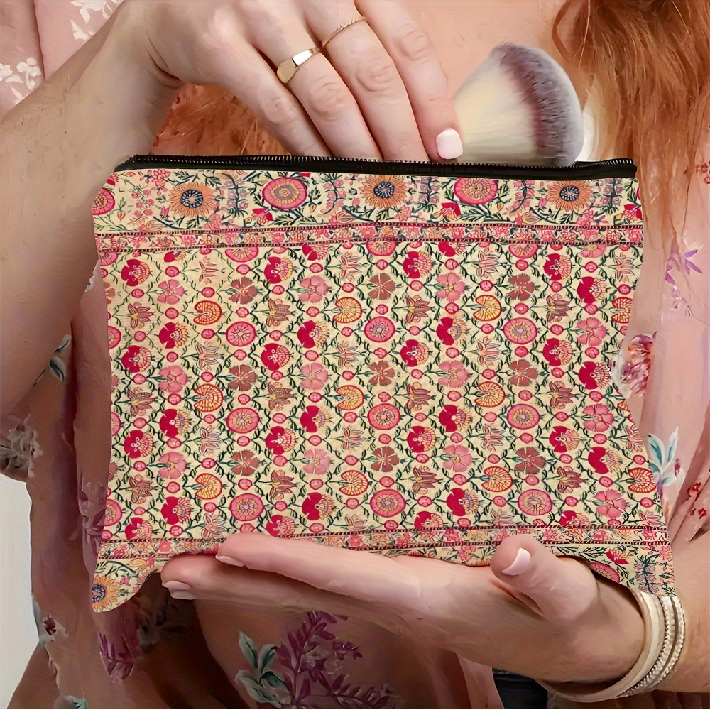 Trousse de maquillage bohème v - Travel Accessories India avis et prix