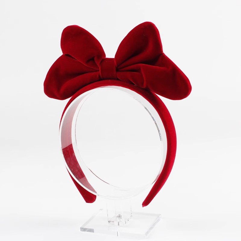 Serre-tête à nœud rouge pour f - Travel Accessories As Gifts avis et prix