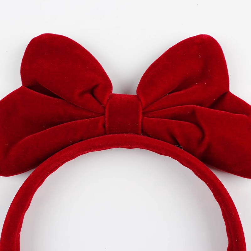 Serre-tête à nœud rouge pour f - Travel Accessories As Gifts avis et prix