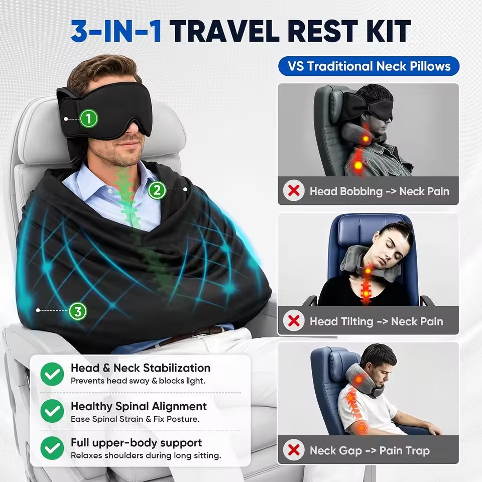 Support de siège de voiture 3- - Travel Accessories Long Flight avis et prix